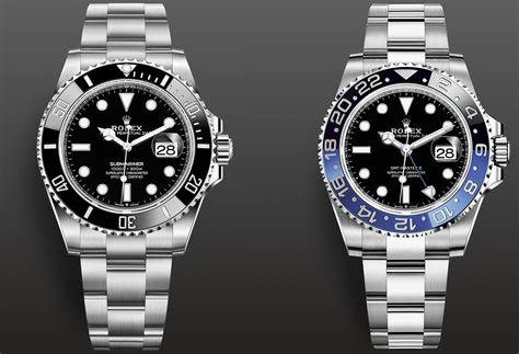 rolex gmt vs submariner price